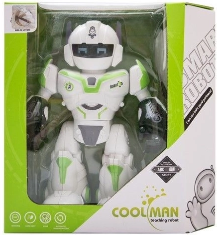 Interaktiver Roboter mit Geräuschen, Bewegung und Lichteffekten - 1 Stück