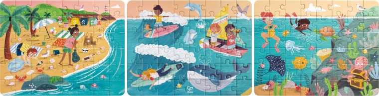 Puzzle Freunde des Ozeans