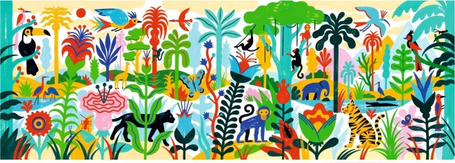 Puzzle DJECO Dschungel 100 Teile