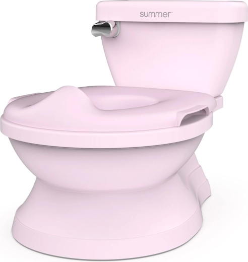 Ingenuity Kindertoilette mit Spülgeräusch My Size rosa 2-in-1