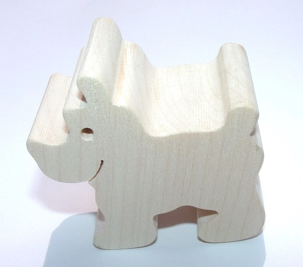 Fauna Holzfigur Hund