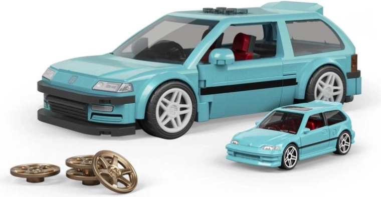 Hot Wheels Speed Series – Custom ’90 Honda Civic EF Bausatz Auto