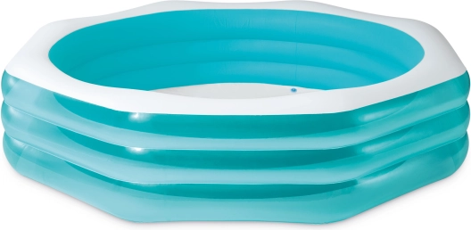 Familien-Achteck-Aufstellpool zum Aufblasen