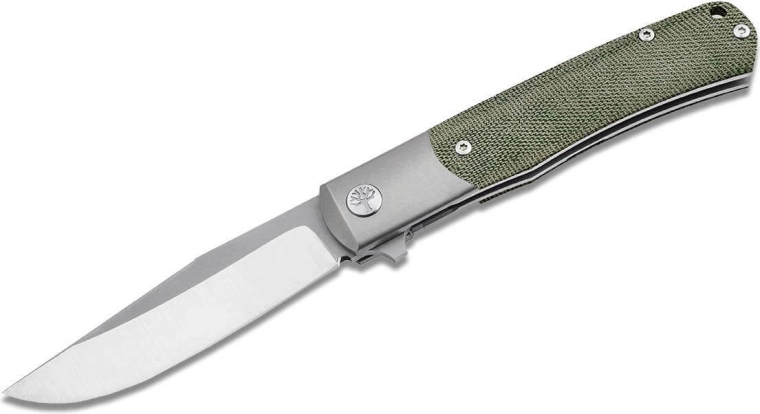 Böker Manufaktur Solingen Trapper TRPPR Micarta Klapp-Taschenmesser 8,2 cm grün