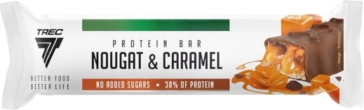 Trec Proteinriegel Nougat und Karamell 46 g