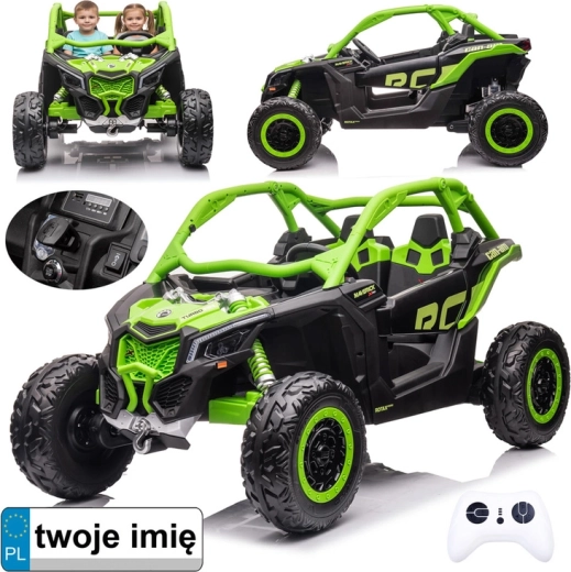 Elektrisches Kinder-Buggy CAN‑AM MAVERICK 24V, 2‑sitziges Offroad‑Auto mit Fernbedienung