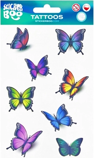 Schmetterlings-Tattoos für Kinder