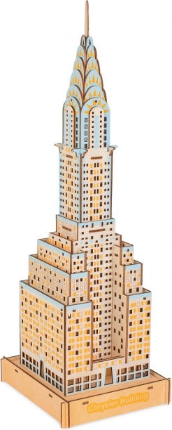 Holz 3D Puzzle Chrysler Building