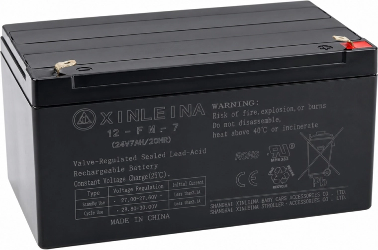 Gel-AGM-Akku 24 V 7 Ah