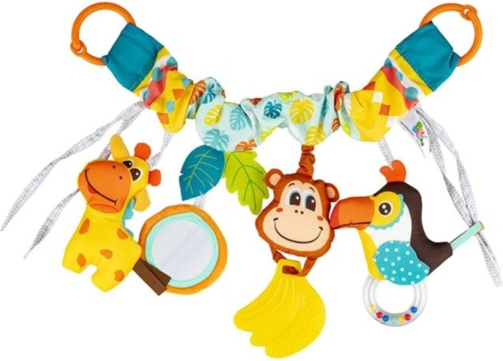 Balibazoo Hängespielzeug für den Kinderwagen mit Tierchen