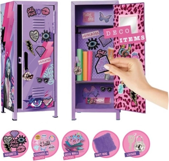 Metallschrank für Schmuck mit Fächern WOW Generation