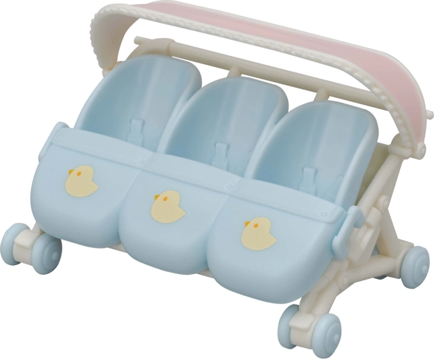 Kinderwagen für Drillinge Sylvanian Families