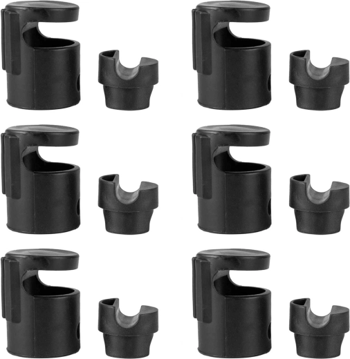 Neo-Sport C-Clips zur Montage des inneren Trampolin-Schutznetzes (6 Stk.)