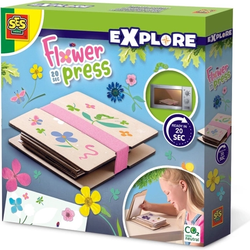 SES Explore Blumenpresse für die Mikrowelle