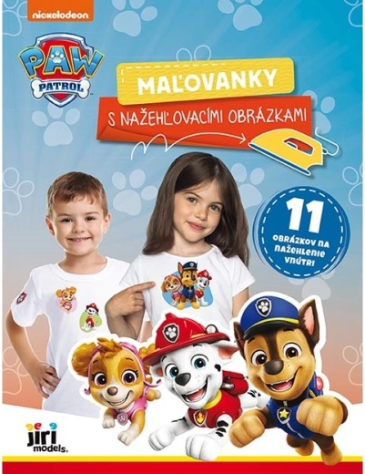 Malbuch mit Bügelbildern PAW PATROL
