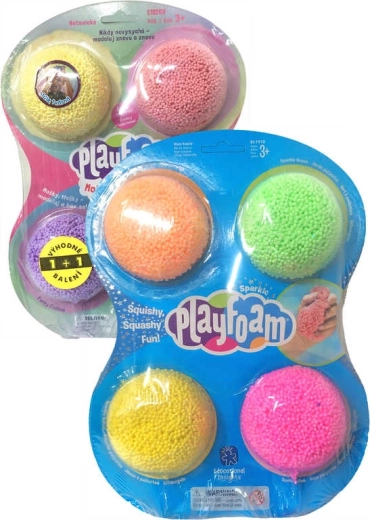 PlayFoam Schaumknete in Blisterverpackung, Set mit 8 Farben