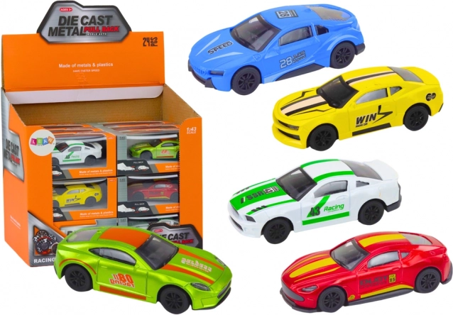 Metall-Auto 1:43 mit Antrieb und Gummirädern