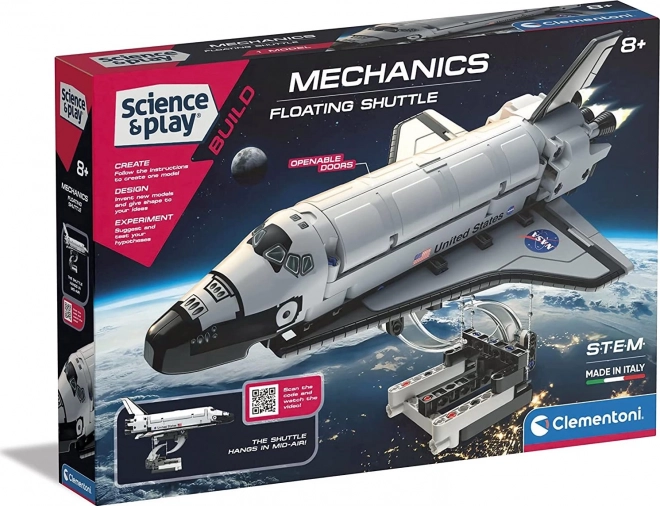 Mechanisches NASA-Labor Schwebender Space Shuttle