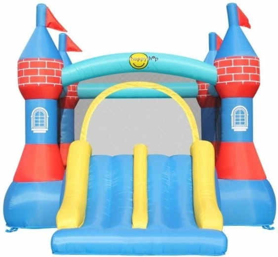 Happy Hop Hüpfburg mit Doppelm-Rutsche
