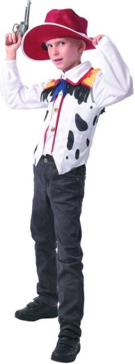 Karnevalskostüm Cowboy M (120–130 cm) - 1 Stück