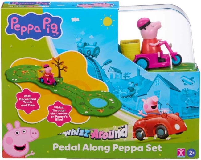 Peppa Wutz Spielset mit Fahrrad