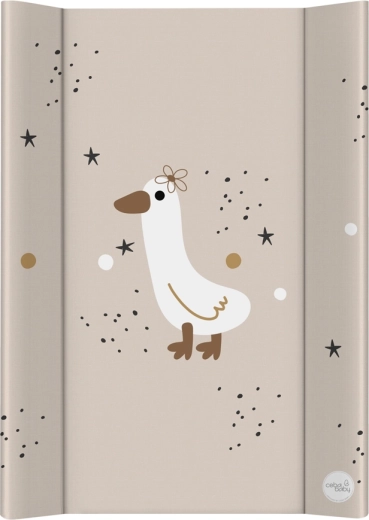 Ceba Baby Wickelauflage mit fester Platte 50 × 70 cm Ultra Light Star Duck