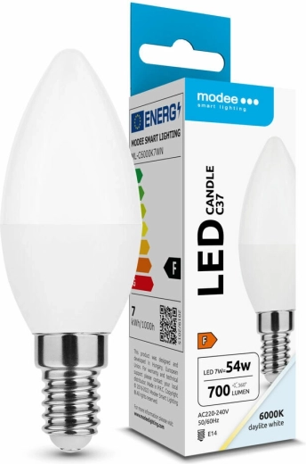 LED-Kerzenlampe 7 W E14 Kaltweiß