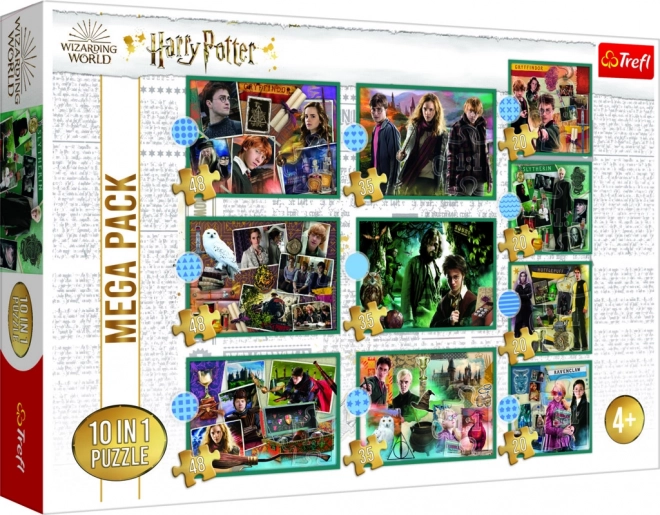 Puzzle 10-in-1 HARRY POTTER – Zauberwelt