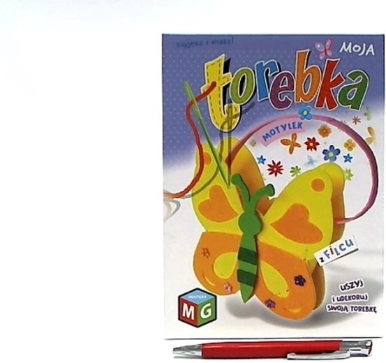MOJA TOREBKA Filztasche Schmetterling