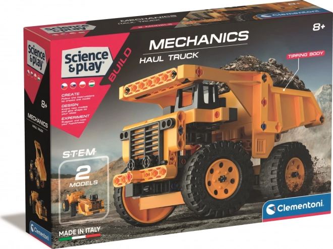Clementoni Science & Play Mechaniklabor – Baufahrzeuge 2-in-1