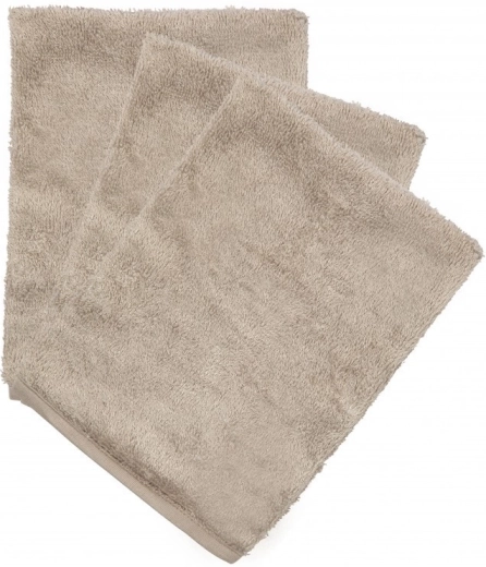Timboo Waschlappen Feather Grey (3 Stk.)
