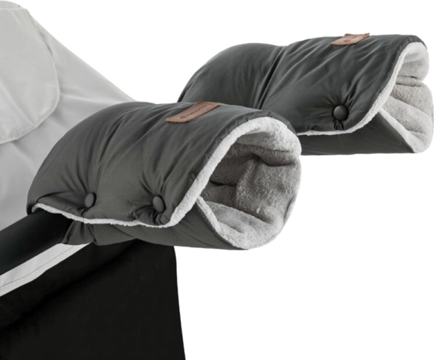 Petite&Mars Handmuff für den Kinderwagen Jasie charcoal grey