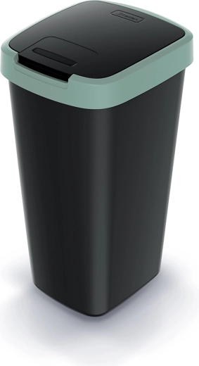 Kunststoff-Mülleimer mit Schwingdeckel 25 l