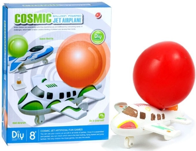 Kosmisches Flugzeug – Bausatz für Kinder