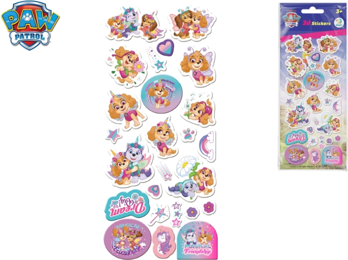 Set 3D-Aufkleber Paw Patrol (Tlapková patrola)