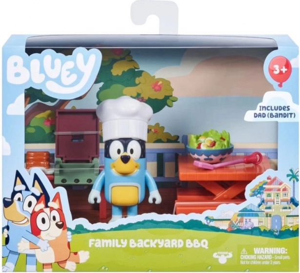 Bluey Mini-Set Garten-Grillen
