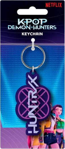 PVC-Anhänger K‑POP Demon Hunters Huntrix – Bandlogo