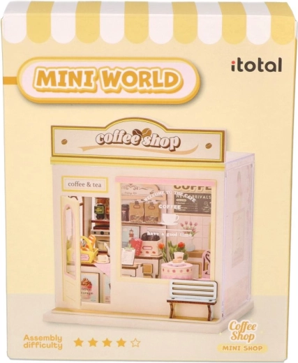 i-Total Mini-Diorama DIY Café zum Selberbauen