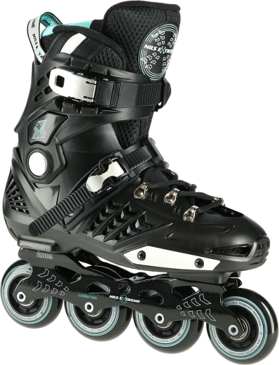 Slalom-Inlineskates NILS Extreme NA20001 Schwarz – 35