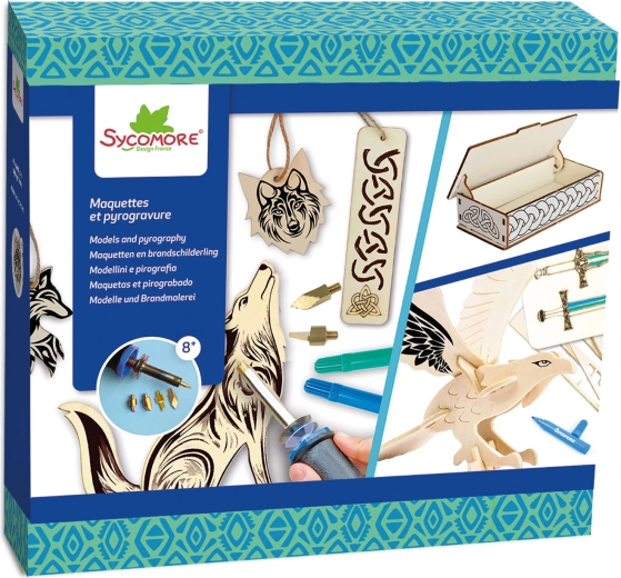 Lovely box – Pyrografie keltische Ornamente