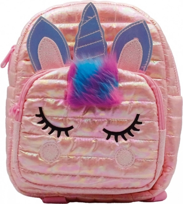 Rucksack Puffy Einhorn rosa
