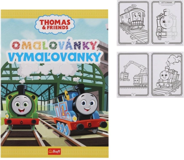 Malbuch THOMAS DIE KLEINE LOKOMOTIVE 20 × 27,5 cm
