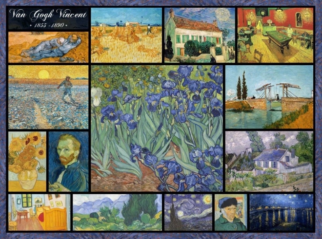 Puzzle-Collage Vincent van Gogh 2000 Teile