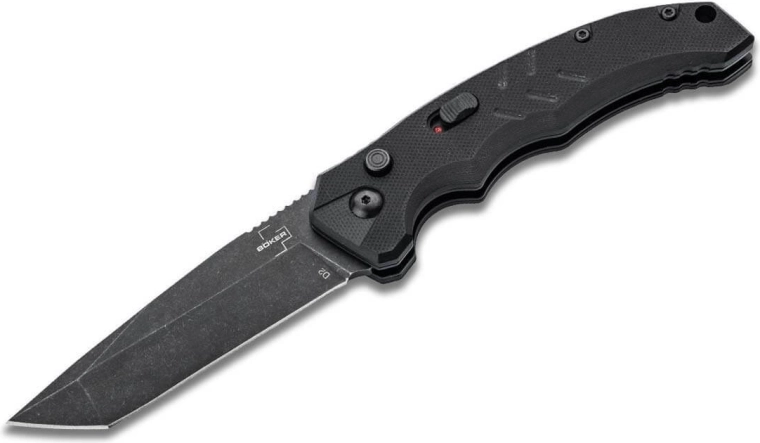 Automatik-Klappmesser Böker Plus Intention II Tanto 7,8 cm