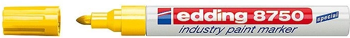 Industrieller Lackmarker Edding 8750, gelb