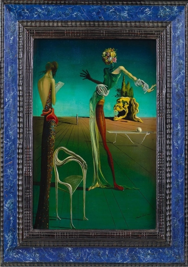 Puzzle Frau mit Rosenkopf - 1000 Teile