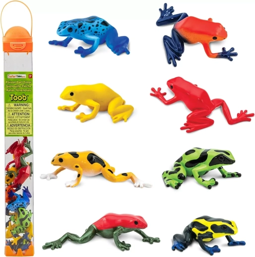 Safari Ltd. Tube Giftfrösche (8 Figuren)