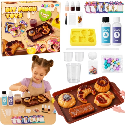 Kreatives DIY-Set zur Herstellung von Squishy-Quetsch-Süßigkeiten