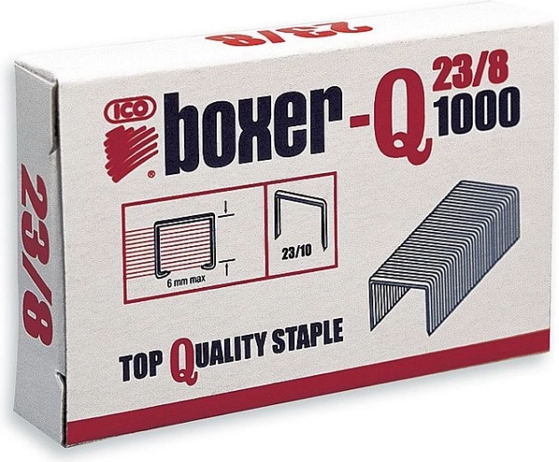 Heftklammern Boxer-Q 23/8
