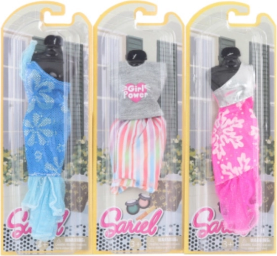 Puppenkleidchen aus der Kollektion SARIEL – Farbmix, 1 Stk.